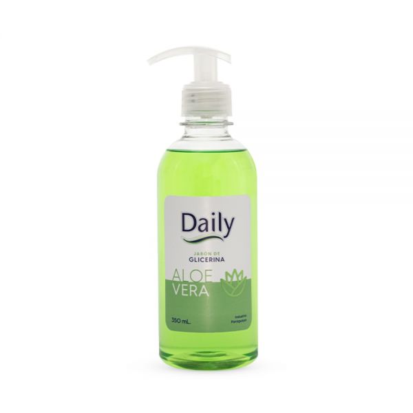 DAILY JABON LIQUIDO ALOE VERA 350 ML