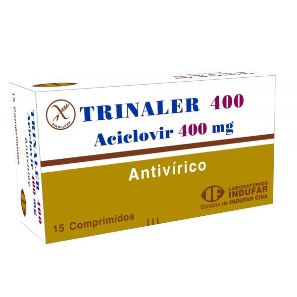 TRINALER 400 MG TIRAS POR 5 COMPRIMIDOS