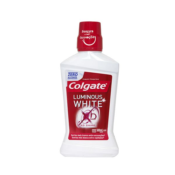 COLGATE PLAX X 500 ML.LUMINOUS WHITE