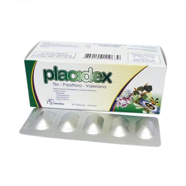 PLACIDEX 10MG CAPS CAJA X 30