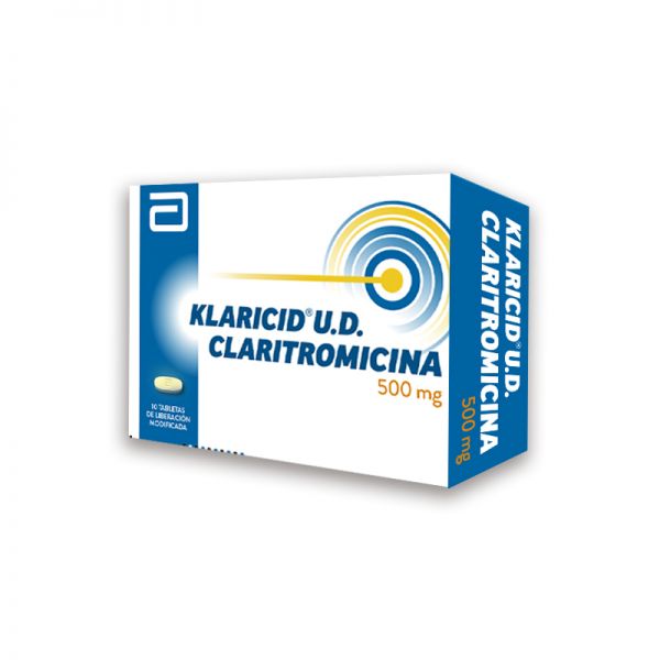 KLARICID UD CAJA X 10 COMP