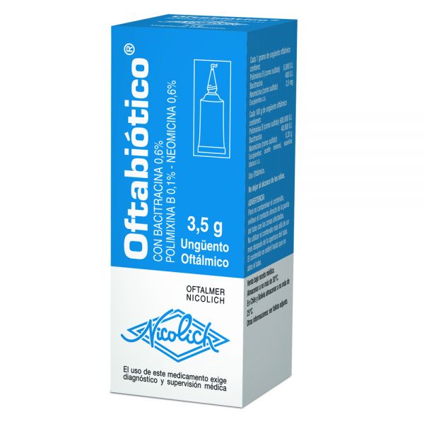 OFTABIOTICO 3500UI U-OF FRASCO X 3.5GR