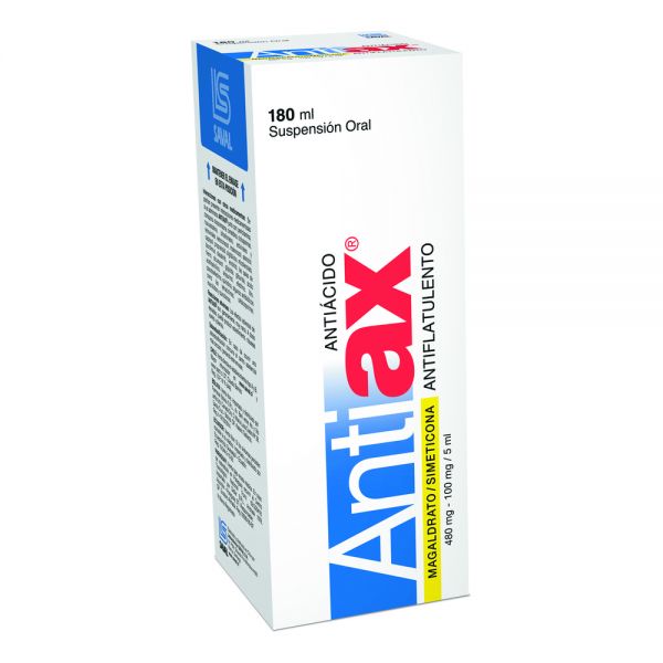 ANTIAX 100MG/480MG SP-OR ENVASE X 180ML