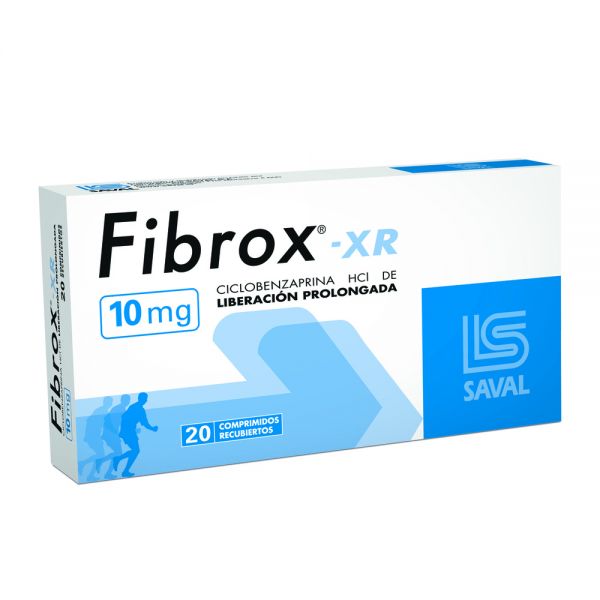 FIBROX XR 10MG T-REC CAJA X 20