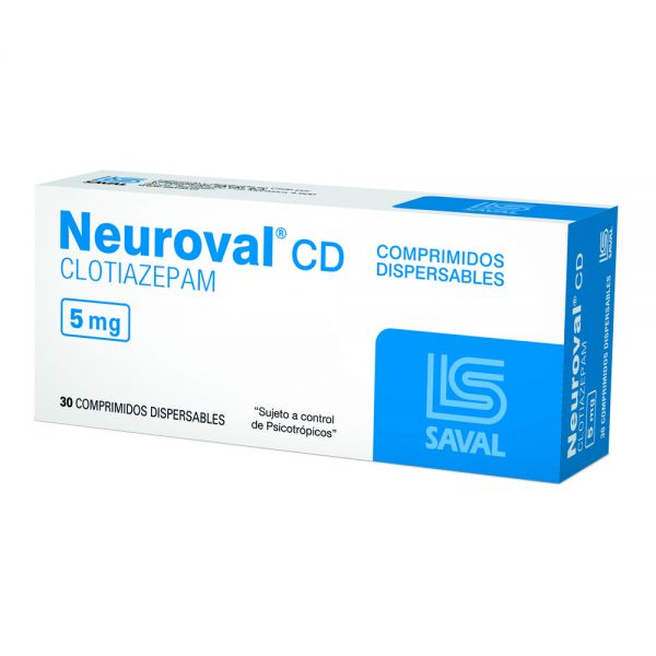 NEUROVAL CD 5MG COMP. CAJA X 30