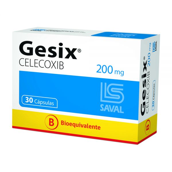 GESIX 200MG CAPS CAJA X 30
