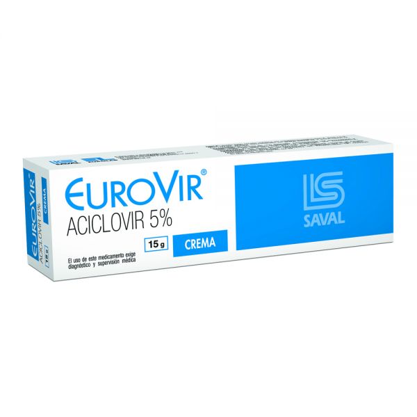 EUROVIR .5% CR-DR TUBO X 15GR