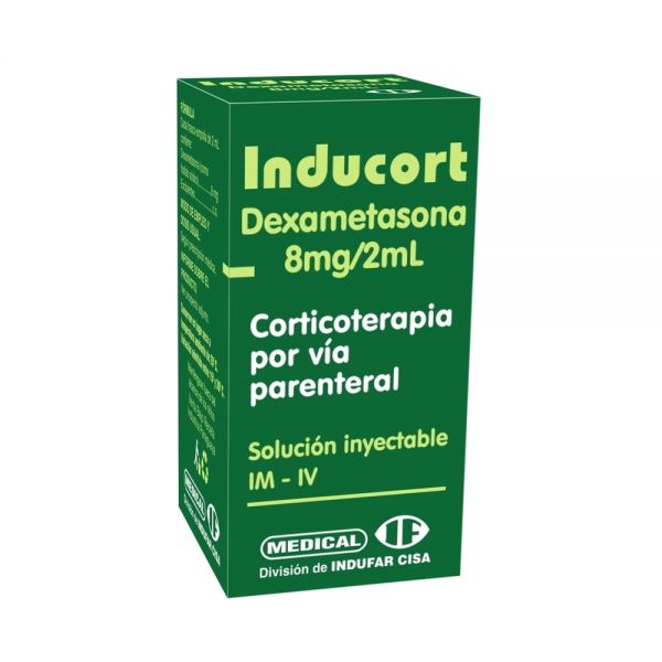 INDUCORT 8MG INTR. AMPOLLA X 2ML
