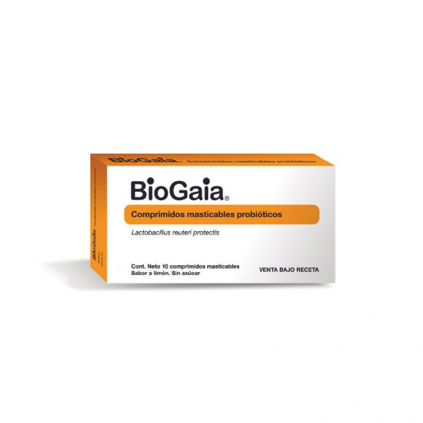 BIOGAIA 10 COMPRIMIDOS MASTICABLES