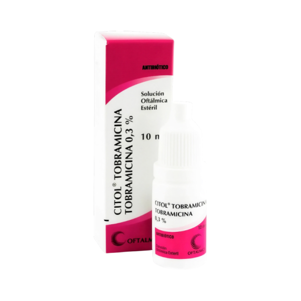 CITOL OFTALMICA TOBRAMICINA 300MG GT-OF FRASCO X 10ML