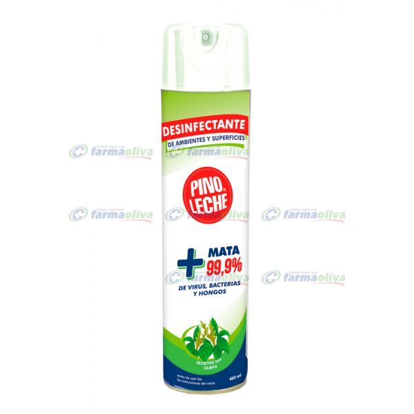 PINO LECHE DESIN. AER. X 400 CC.SECRETOS DEL CAMPO