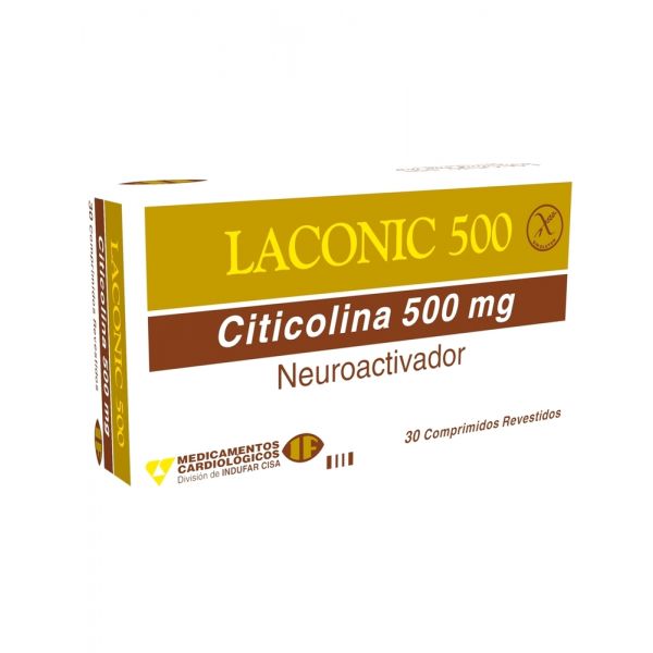 LACONIC 500MG TABL. CAJA X 30
