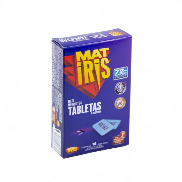 MATIRIS PASTILLAS MATA MOSQUITO X12UNI