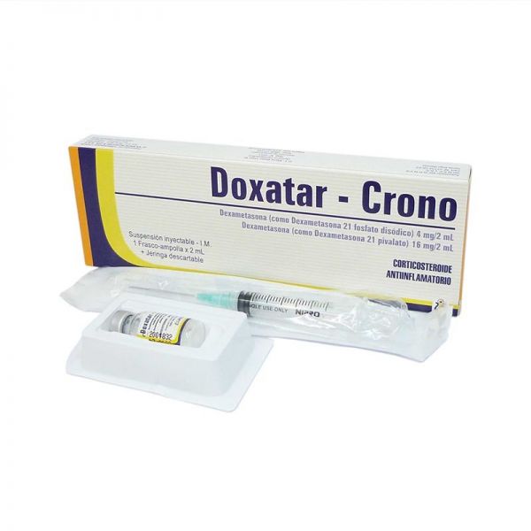 DOXATAR CRONO 4MG/17MG INTR. AMPOLLA X 2ML