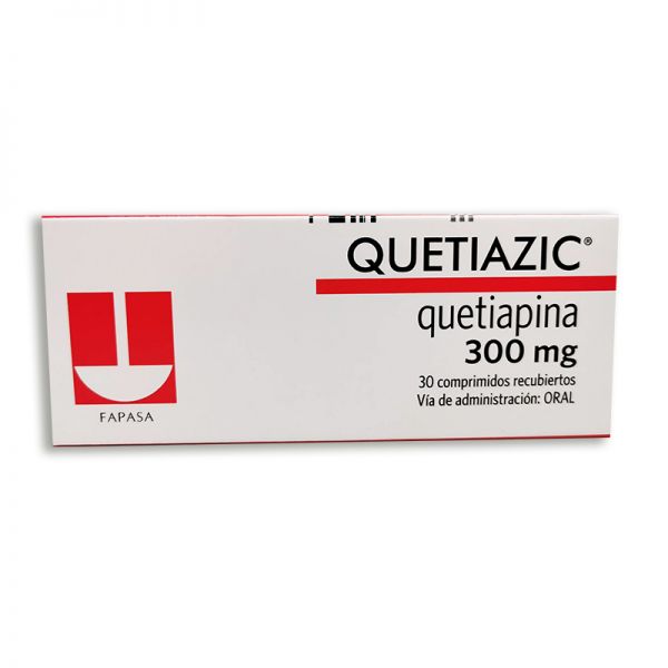 QUETIAZIC 300MG COMP. CAJA X 30