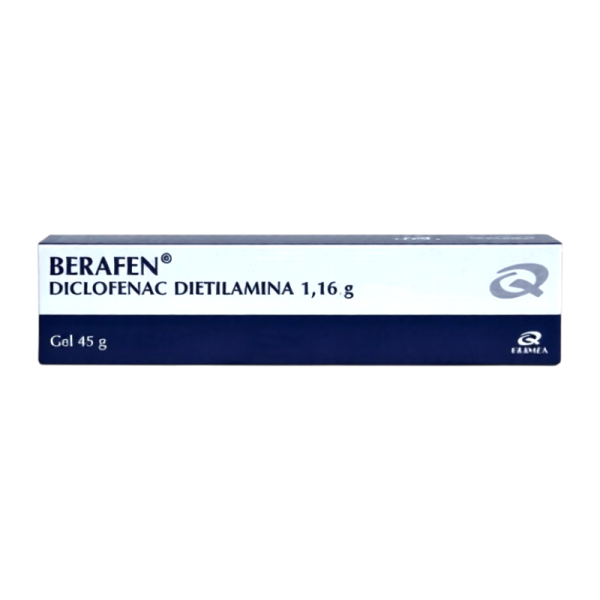 BERAFEN 75MG GEL-D FRASCO X 45GR