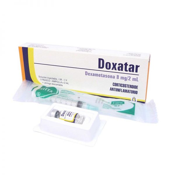 DOXATAR SIN CONCENTRACION ENDOV AMPOLLA X 2ML