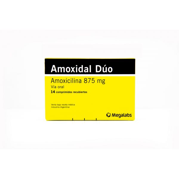 AMOXIDAL DUO CO-RV CAJA X 14