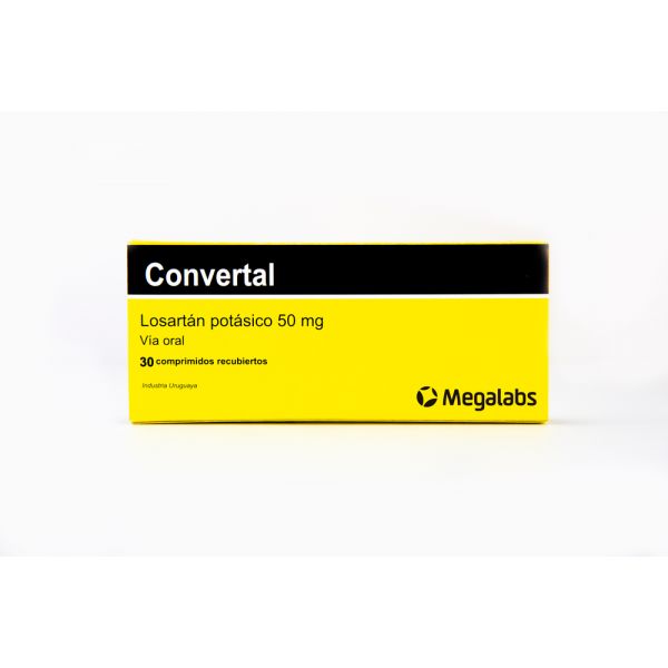 CONVERTAL 50 MG CAJA X 30 COMPRIMIDOS