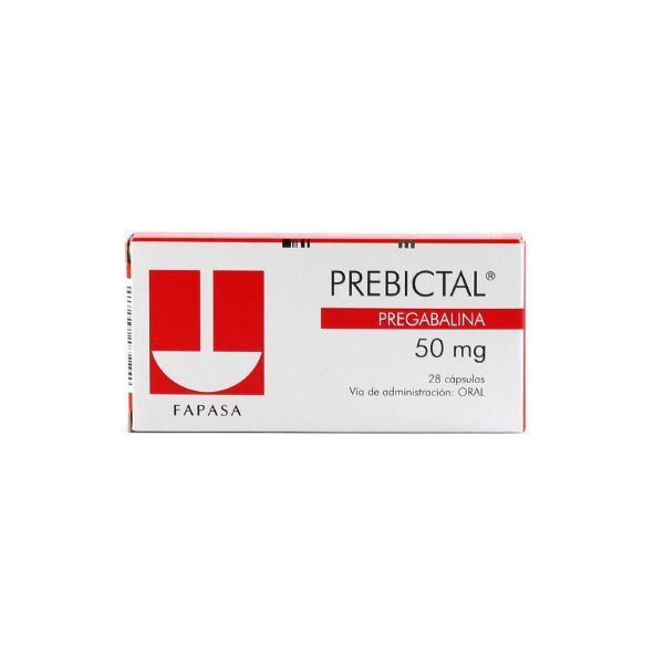 PREBICTAL 50 MG CAJA X 28 CAPSULAS