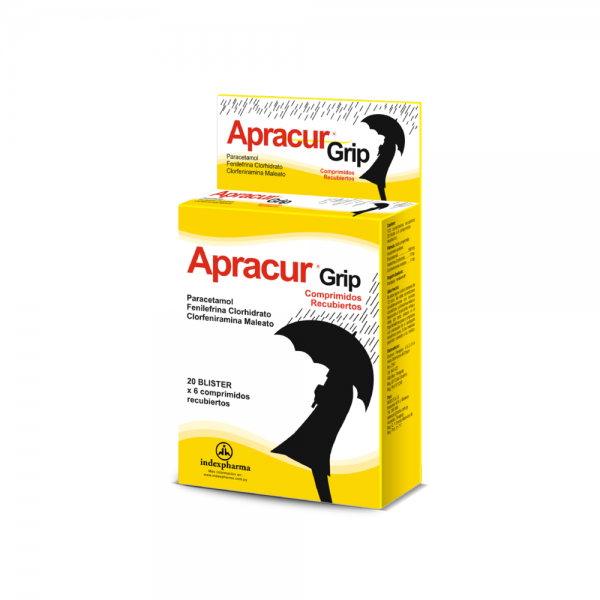 APRACUR GRIP 5 SOBRES. X 6 COMPR