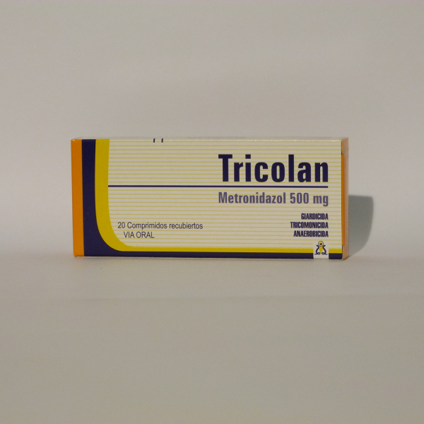 TRICOLAN 500MG TABL. CAJA X 20