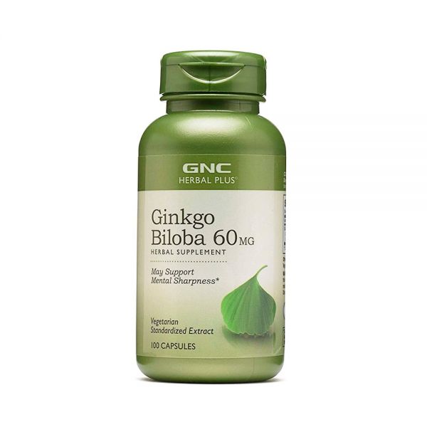GNC GINKGO BILOBA 60MG X 100 CAPS