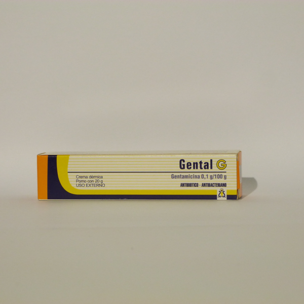 GENTAL-G 400MG CR-DR ENVASE X 20GR