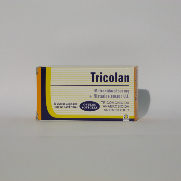 TRICOLAN OVULO CAJA X 10