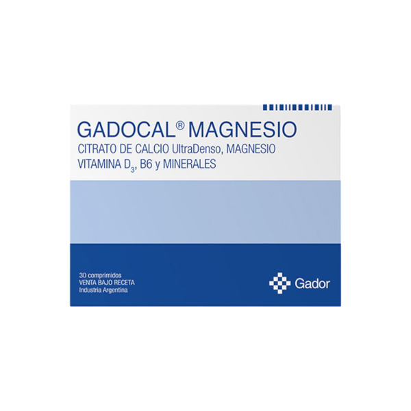 GADOCAL MAGNESIO 2.5MG TABL. CAJA X 30