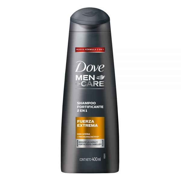 DOVE SHAMPOO MEN 2EN1 FUERZA EXTREMA 12X400ML