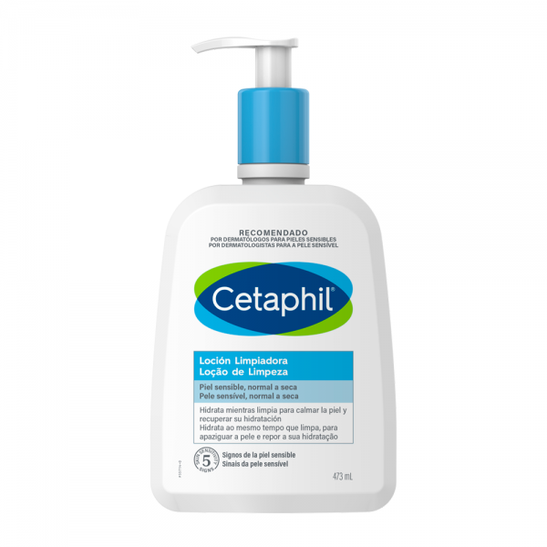 CETAPHIL LOC. LIMP.PIEL SENS SECA X 473 ML