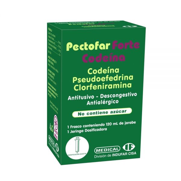 PECTOFAR FORTE CODEINA 10MG JARAB FRASCO X 120ML