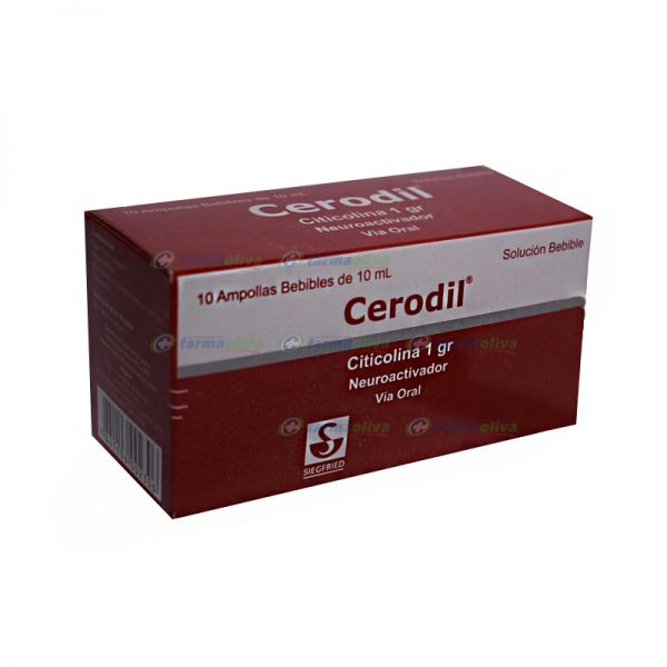 CERODIL 1 GRAMO CAJA X 10 AMPOLLAS BEBIBLES
