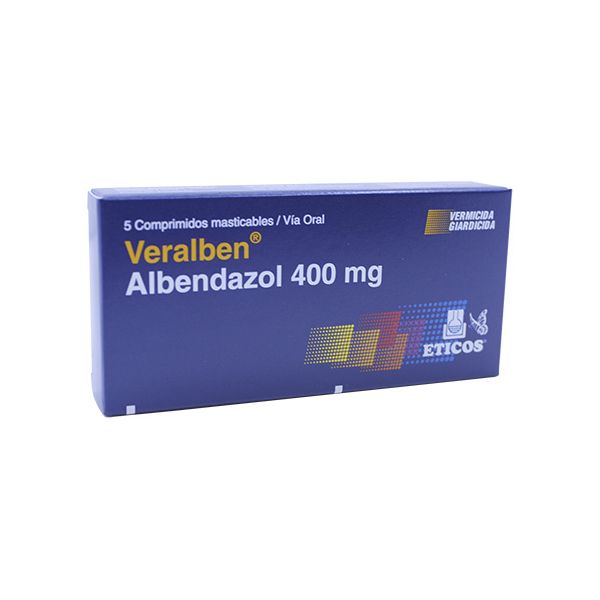 VERALBEN 400MG COMP. CAJA X 5