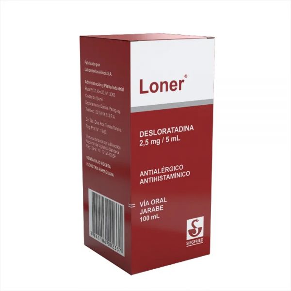 LONER 2.5MG JARAB FRASCO X 100ML