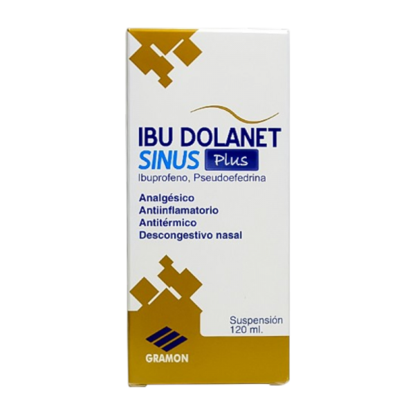 IBUDOLANET SINUSS 200MG SO-OR ENVASE X 120ML
