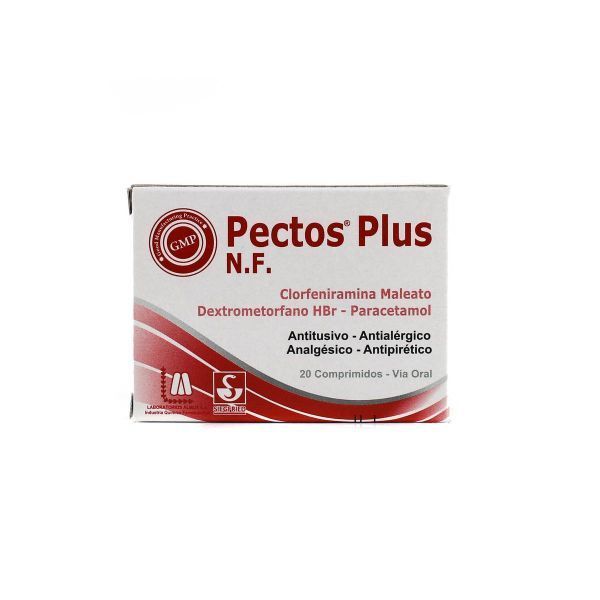 PECTOS PLUS 1000MG COMP. CAJA X 20