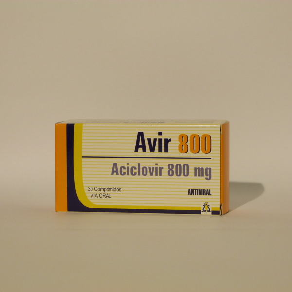 AVIR 800MG COMP. CAJA X 30