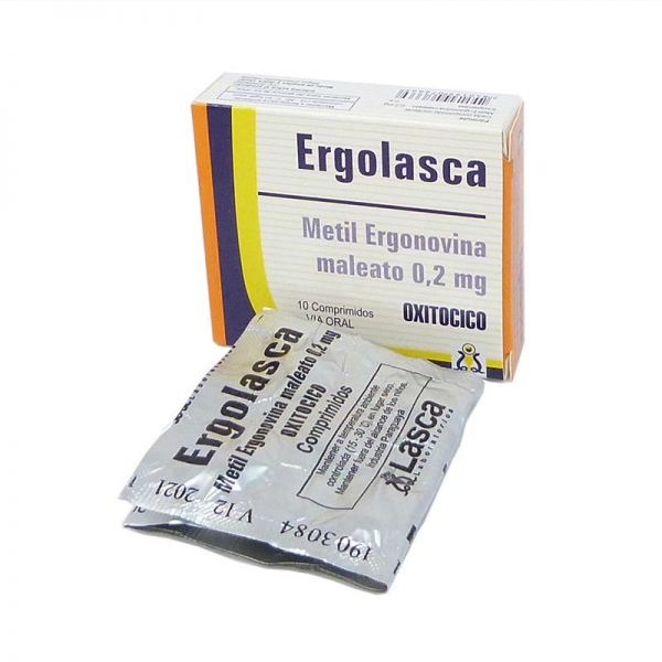ERGOLASCA NF 2.5MG TABL. CAJA X 10