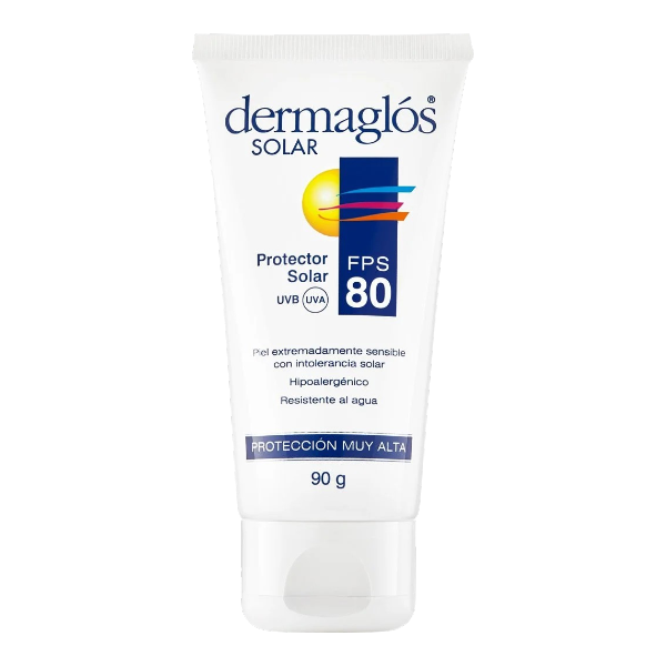 DERMAGLOS SOLAR FPS 80 X 90 ML.
