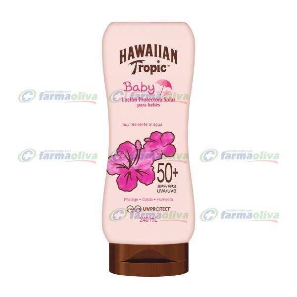 HAWAIIAN TROPIC CARRIOTP/ BEBE PF 50+ 240ML