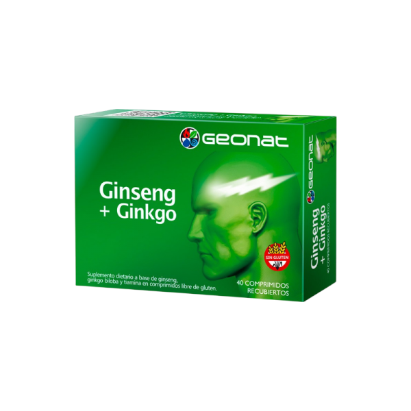 GINSENG+GINKGO BILOBA DIATES T-REC CAJA X 40