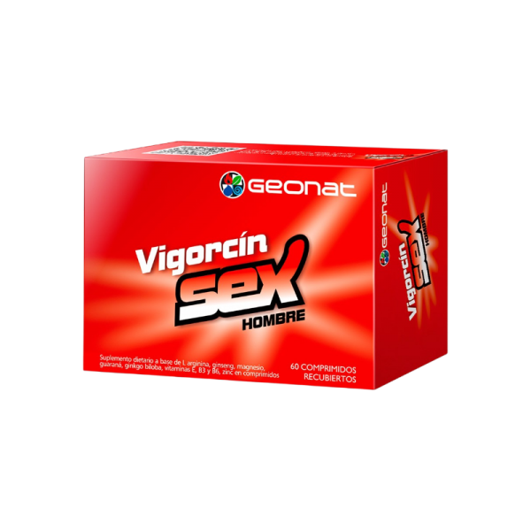 VIGORCIN SEX HOMBR 30MG COMP. CAJA X 60 COMPRIMIDOS