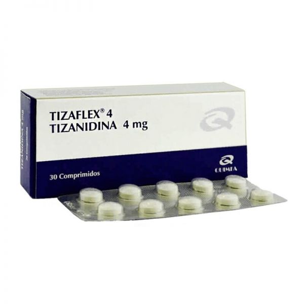 TIZAFLEX 4MG COMP. CAJA X 30