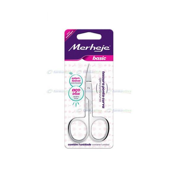 MERHEJE TIJERITA P/UÑAS PUNTA CURVA