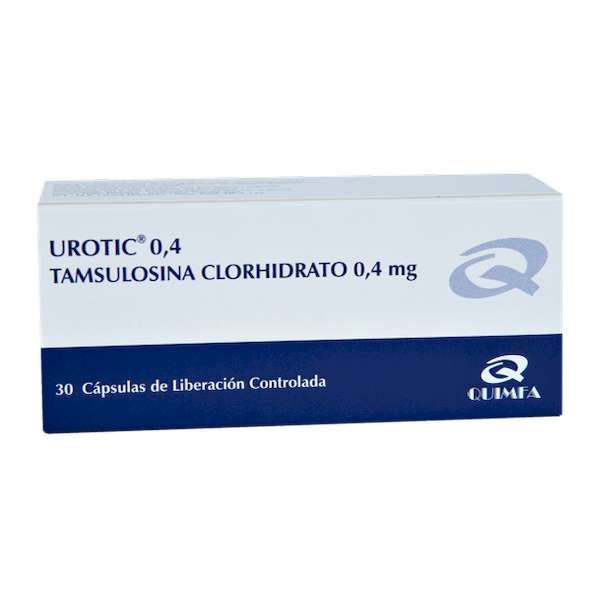 UROTIC 0.4MG CAPS CAJA X 30