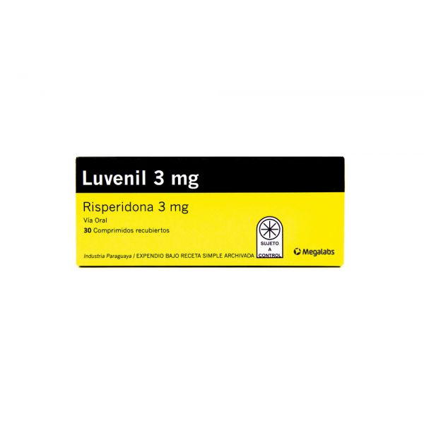LUVENIL 3MG T-REC CAJA X 30