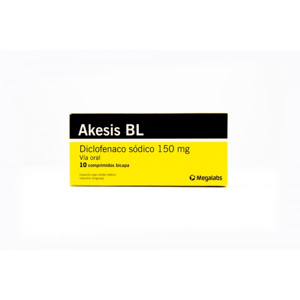 AKESIS BL 150MG TABL. CAJA X 10