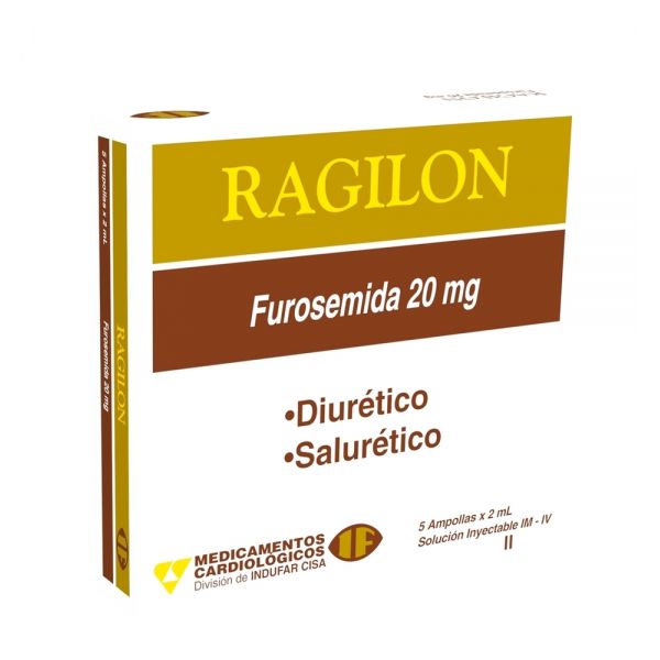 RAGILON 20MG/2ML INTR. AMPOLLA X 5